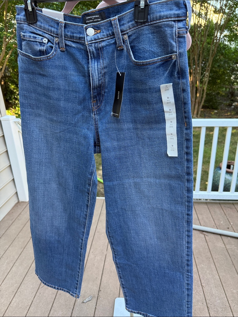 Banana Republic NWT Straight-Leg High Rise Ankle Lean